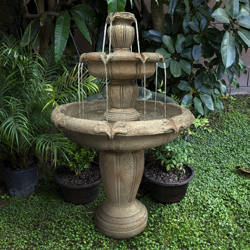 Ophelia & Co. Guban Outdoor Weather Resistant Floor Fountain Wayfair